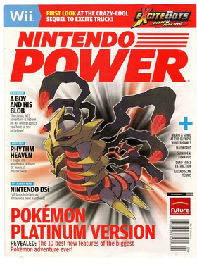 Nintendo Power Magazine # 240 Pokemon Platinum 2009