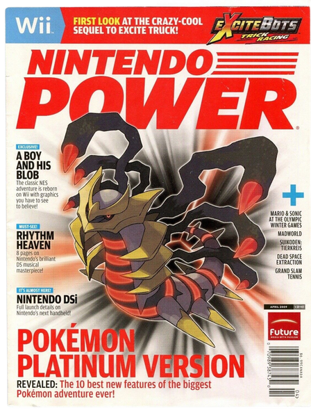 Nintendo Power Magazine # 240 Pokemon Platinum 2009
