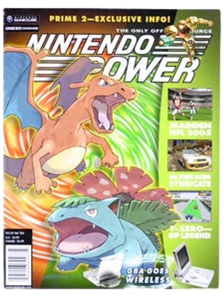 Pokemon Fire Red & Leaf Green Volume 184 Nintendo Power