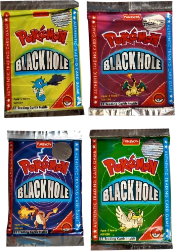 Pokemon Blackhole 11 Cards booster pack (Funskool) Random Artwork