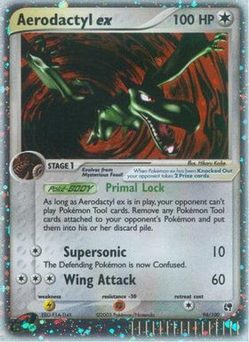 Aerodactyl ex (94/100) - Sandstorm Holofoil
