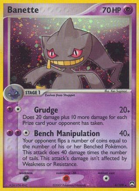 Banette (4/108) - Power Keepers Holofoil