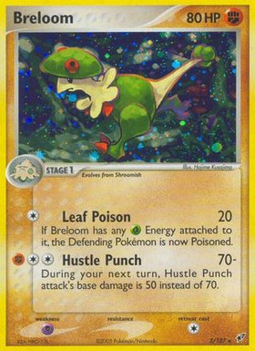 Breloom (3/107) - Deoxys Reverse Holofoil