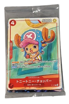 One Piece Japanese Tony Tony Chopper P P-101 Promo - Sealed