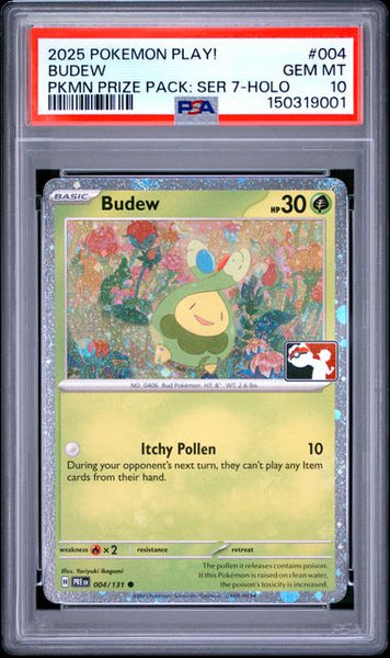 PSA 10 BUDEW PLAY! POKEMON PRIZE PACK